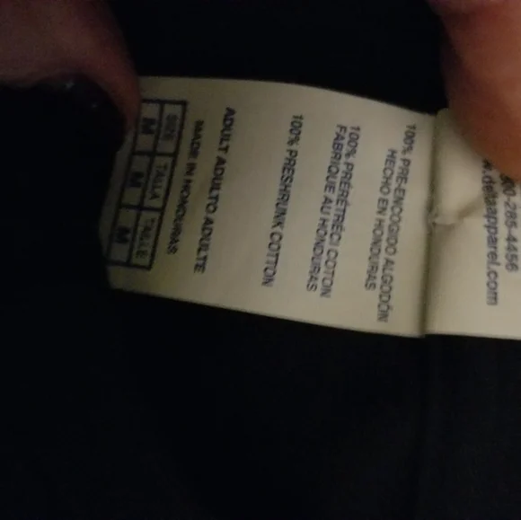 Black short sleeve SECURITY shirt. - Picture 4 of 5